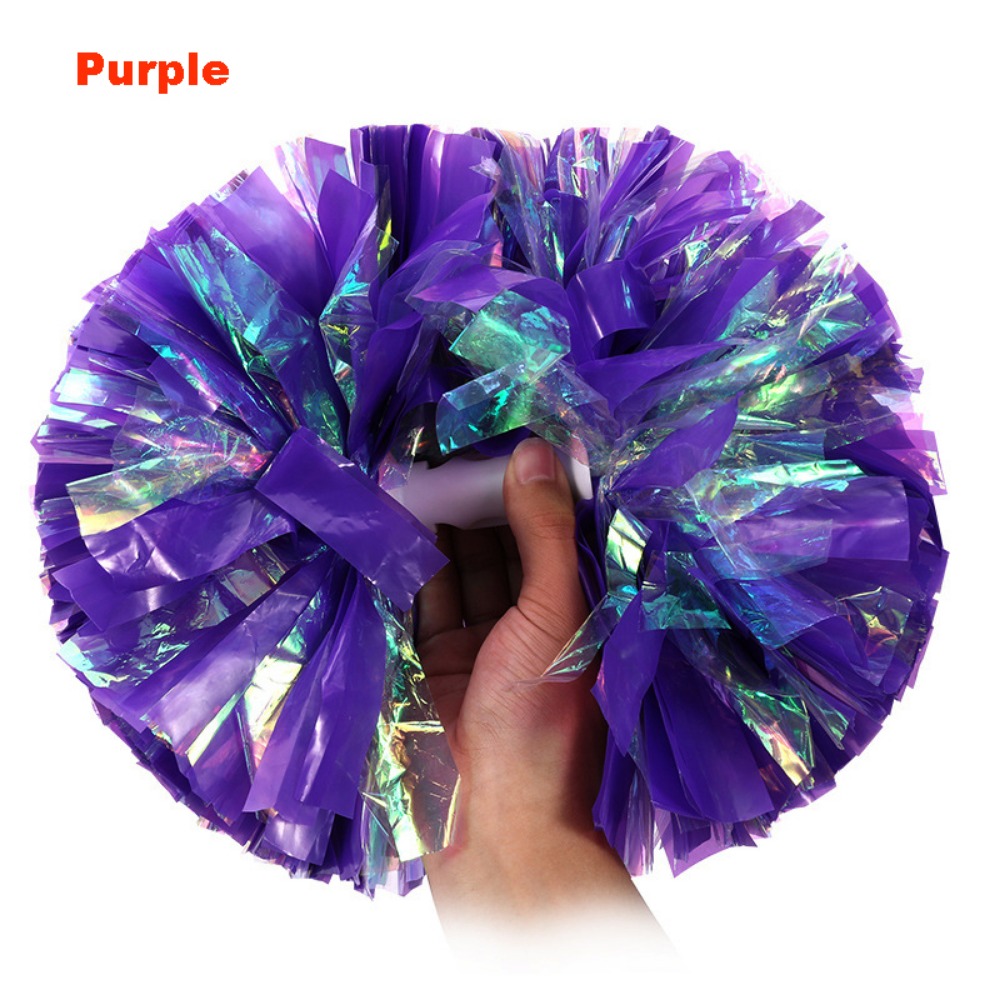 Cheerleading Pom Pom - 26cm キッズゲームポンポン マルチカラー PET チアリーダー 花を抱く