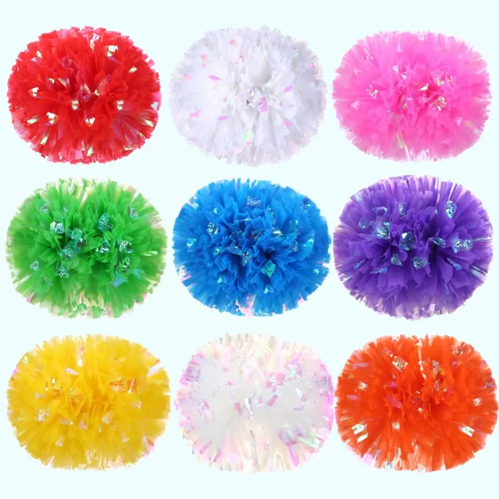 新しい32*30cmゲームポンポン9色展開、チアリーディング - Cheerleading Pom Pom のレビューと価格