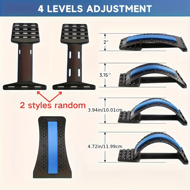 3段階背筋矯正器姿勢矯正ランバーサポートオフィス車自宅ジム用 - Sports Equipment Website のレビューと価格