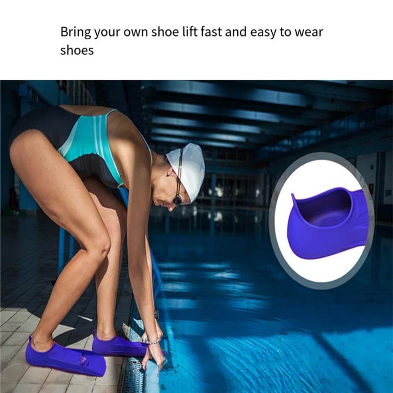 軽量ショートブレードシュノーケリングフィン快適調整可能スイミ - Swim Fin Short Blade のレビューと価格