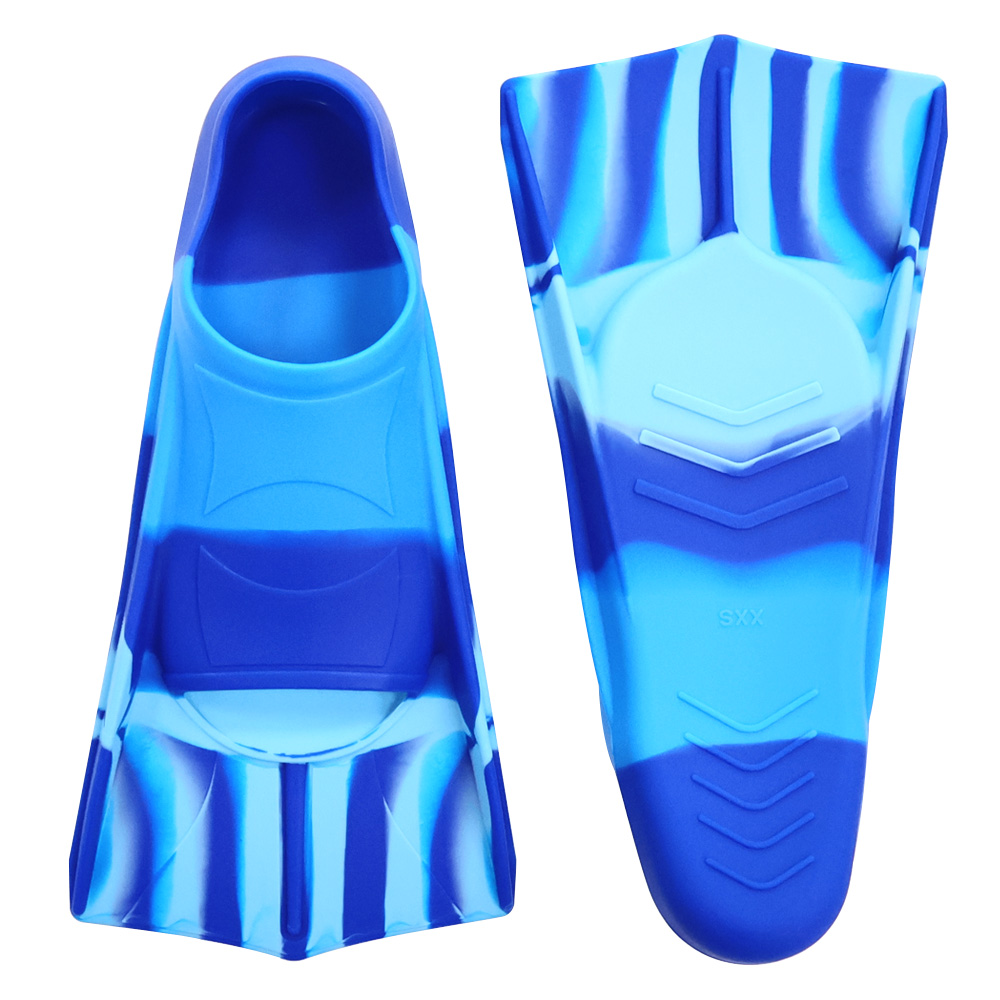 シリコーン水泳足ひれシュノーケルフィンショートカエル靴プロフ - Swim Fin Short Blade のレビューと価格