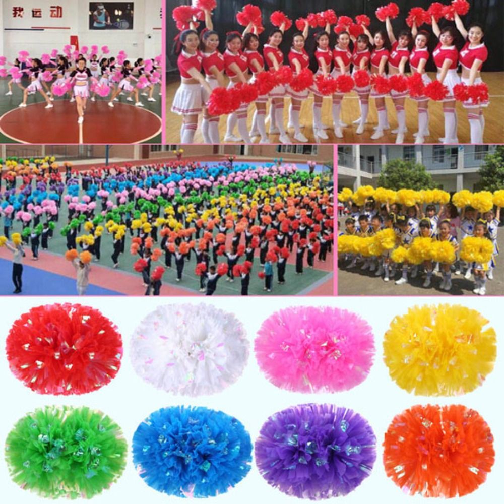 高品質のゲーム,9色,32x30cmに適用 - Cheerleading Pom Pom のレビューと価格