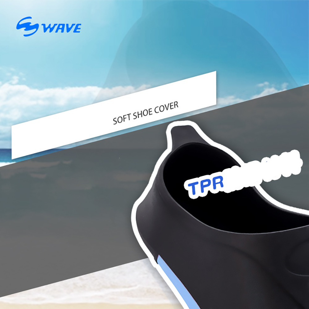 TPR滑り止めダイビングフィン シリコン製 ウィムトレーニン - Swim Fin Short Blade のレビューと価格