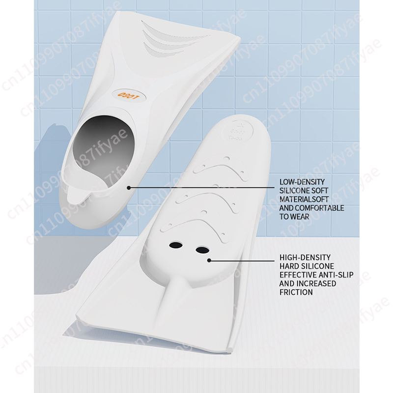 滑り止めフルフットデザイン大人子供兼用シュノーケリングフィン - Swim Fin Short Blade のレビューと価格