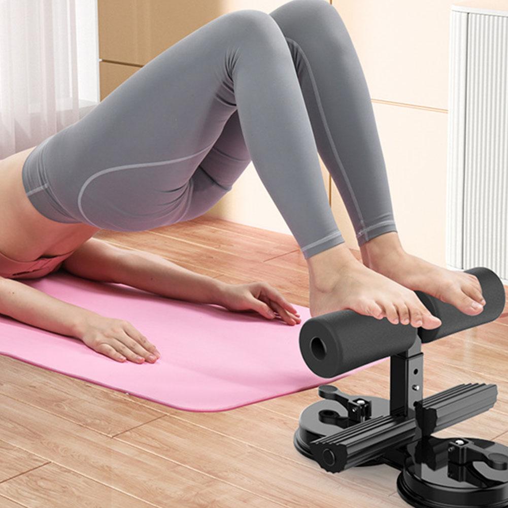 ダブルサクションカップ付きプルロープ付き腹筋トレーニング補助 - Sports Equipment Website のレビューと価格