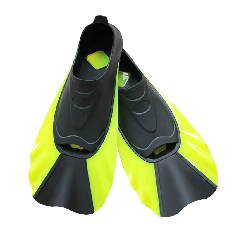高品質ダイビングフィン、フットポケット付きスイミングフィン、 - Swim Fin Short Blade のレビューと価格