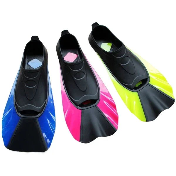 高品質ダイビングフィン、フットポケット付きスイミングフィン、 - Swim Fin Short Blade のレビューと価格