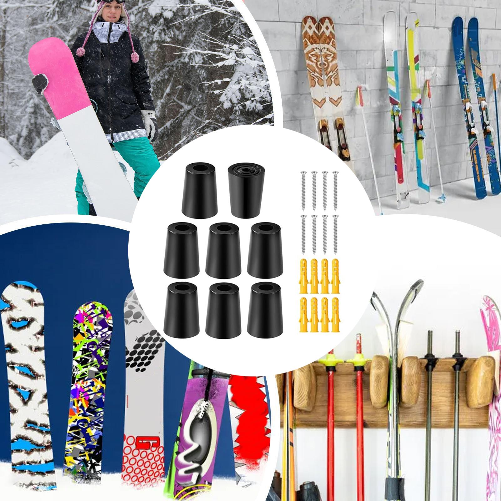 壁掛け式スキー/スノーボードホルダー、ガレージ/屋内保管用、 - Sports Equipment Shop のレビューと価格